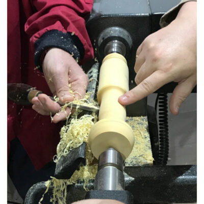 experiencia de torno para madera