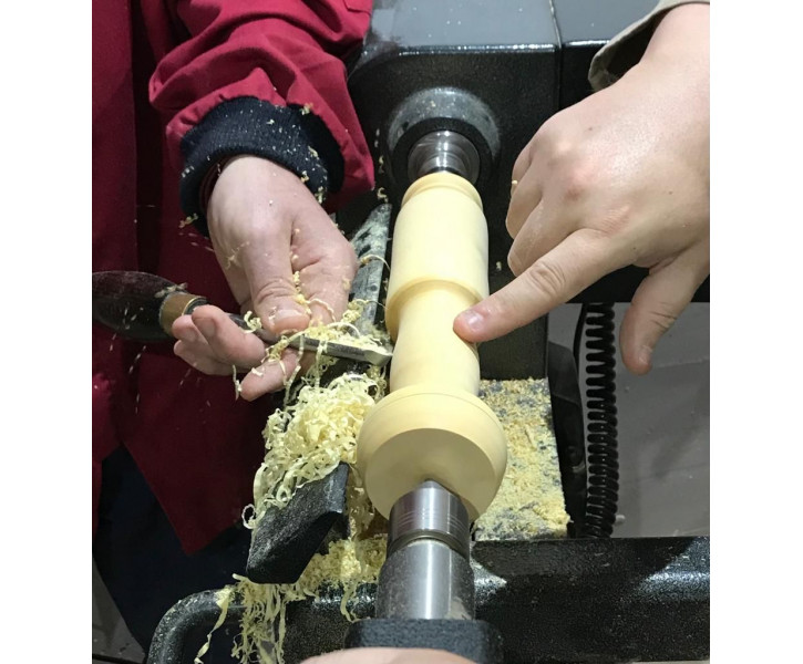 experiencia de torno para madera